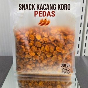 SNACK KACANG KORO PEDAS (500GR)