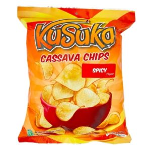 KUSUKA CASSAVA CHIPS SPICY (200GR)