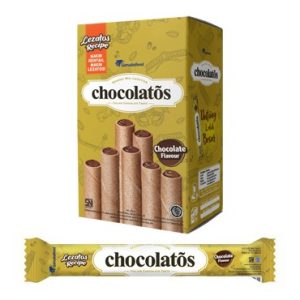 GARUDA FOOD - CHOCOLATOS EXTRA BESAR - RASA COKLAT (ISI 24 pcs)