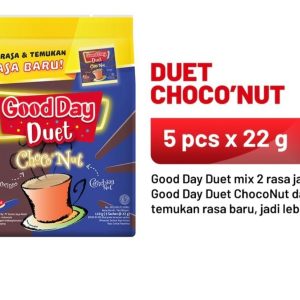 KOPI GOOD DAY DUET CHOCO'NUT MIX (5 pcs x 22gr)