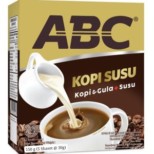 KOPI - ABC KOPI SUSU 1 BOX 150gr ( 5 Shaset x 30gr)