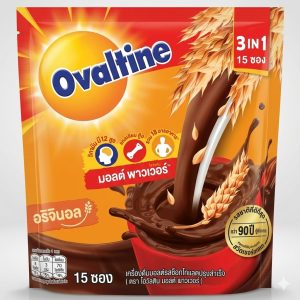 SUSU OVALTINE COKLAT 3in1 (15 SACHET)