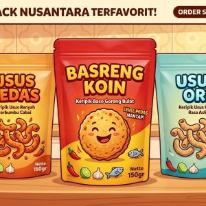 SNACK KEMASAN MINI 140GR (USUS & BASRENG)