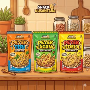 PEYEK KEMASAN EKONOMIS (TERI/KACANG/KEDELAI)