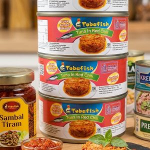 TOBAFISH - TUNA IN RED CHILI / TUNA CABE MERAH (140GR)