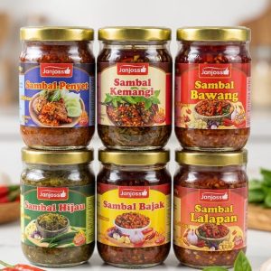 JANJOS - ANEKA SAMBAL BOTOL KACA (150GR)